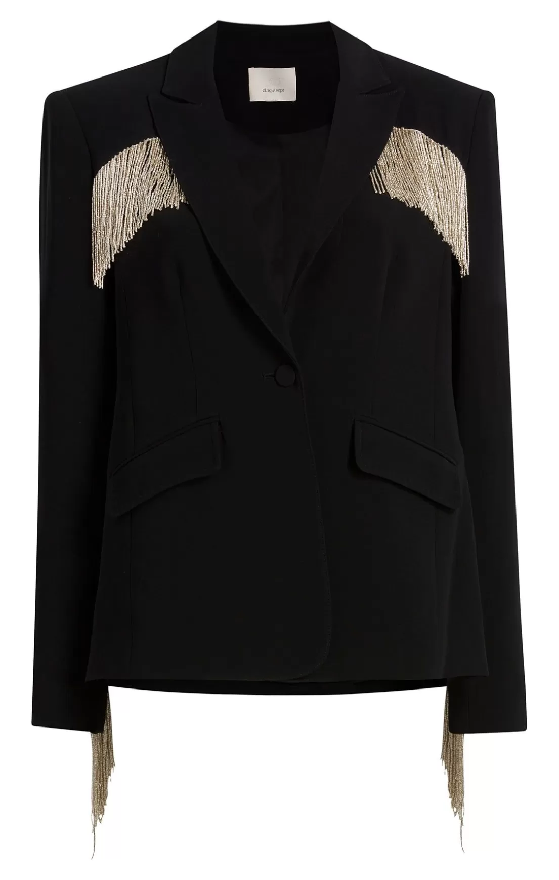 Beaded Fringe Ira Blazer*Cinq à Sept Hot