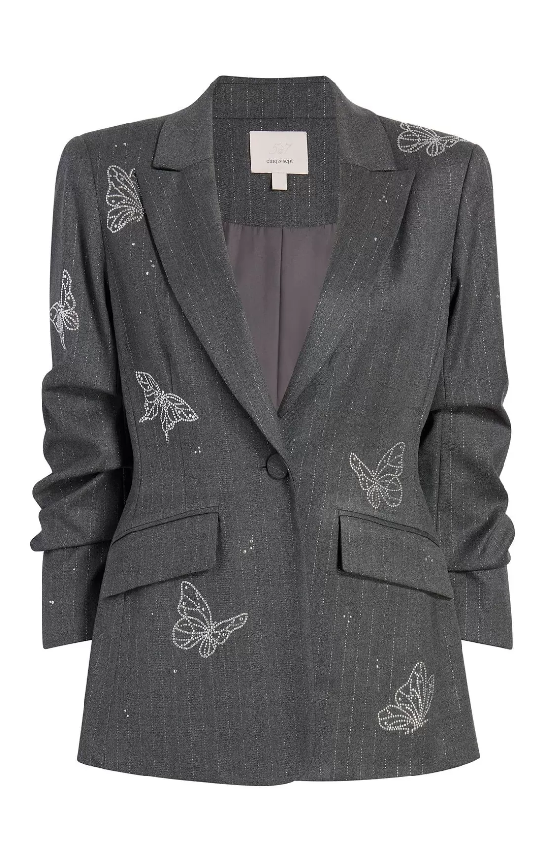 Butterflies Embroidered Joan Blazer*Cinq à Sept Discount