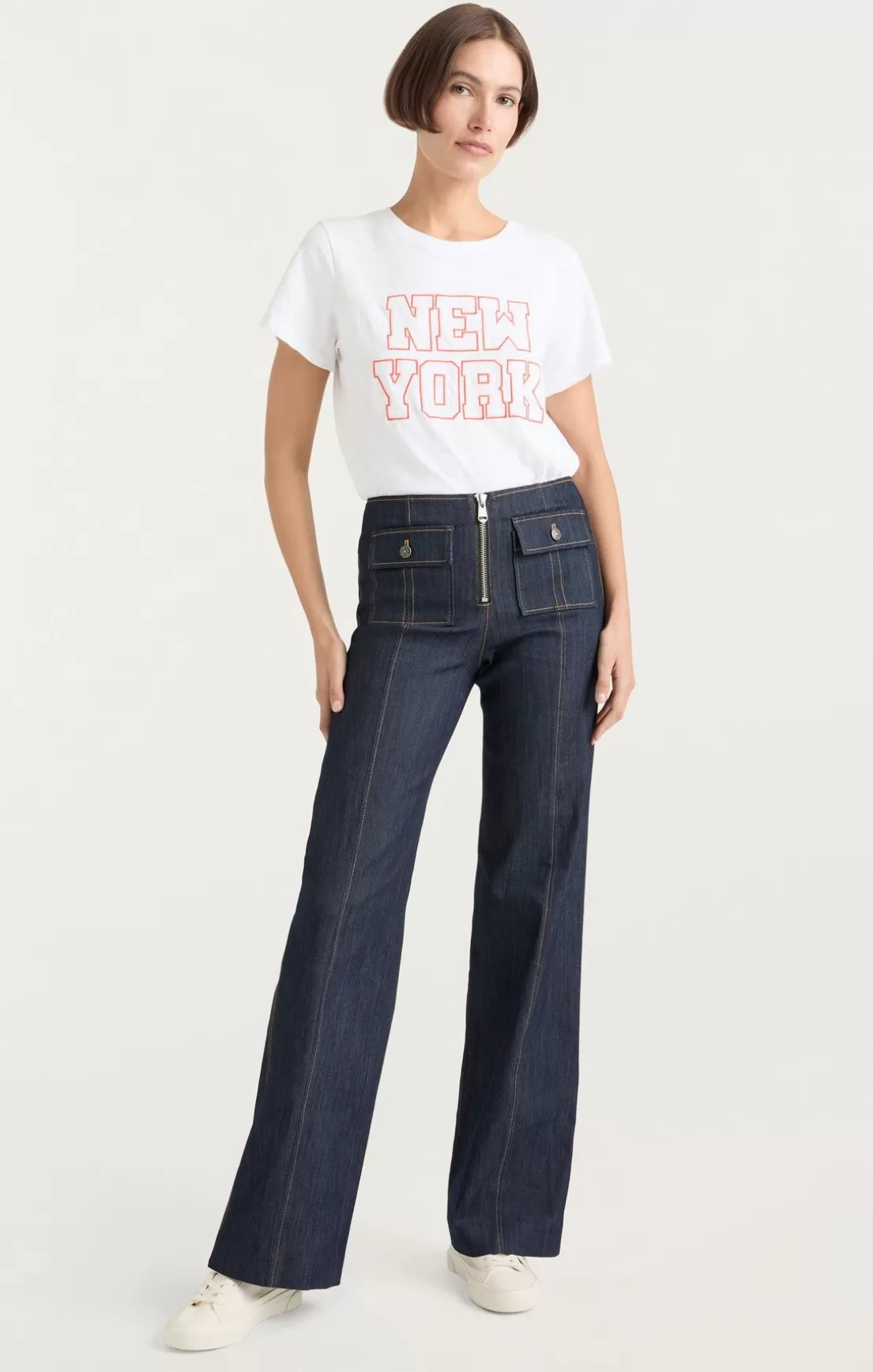 Chainstitch Paris New York Tee*Cinq à Sept Online