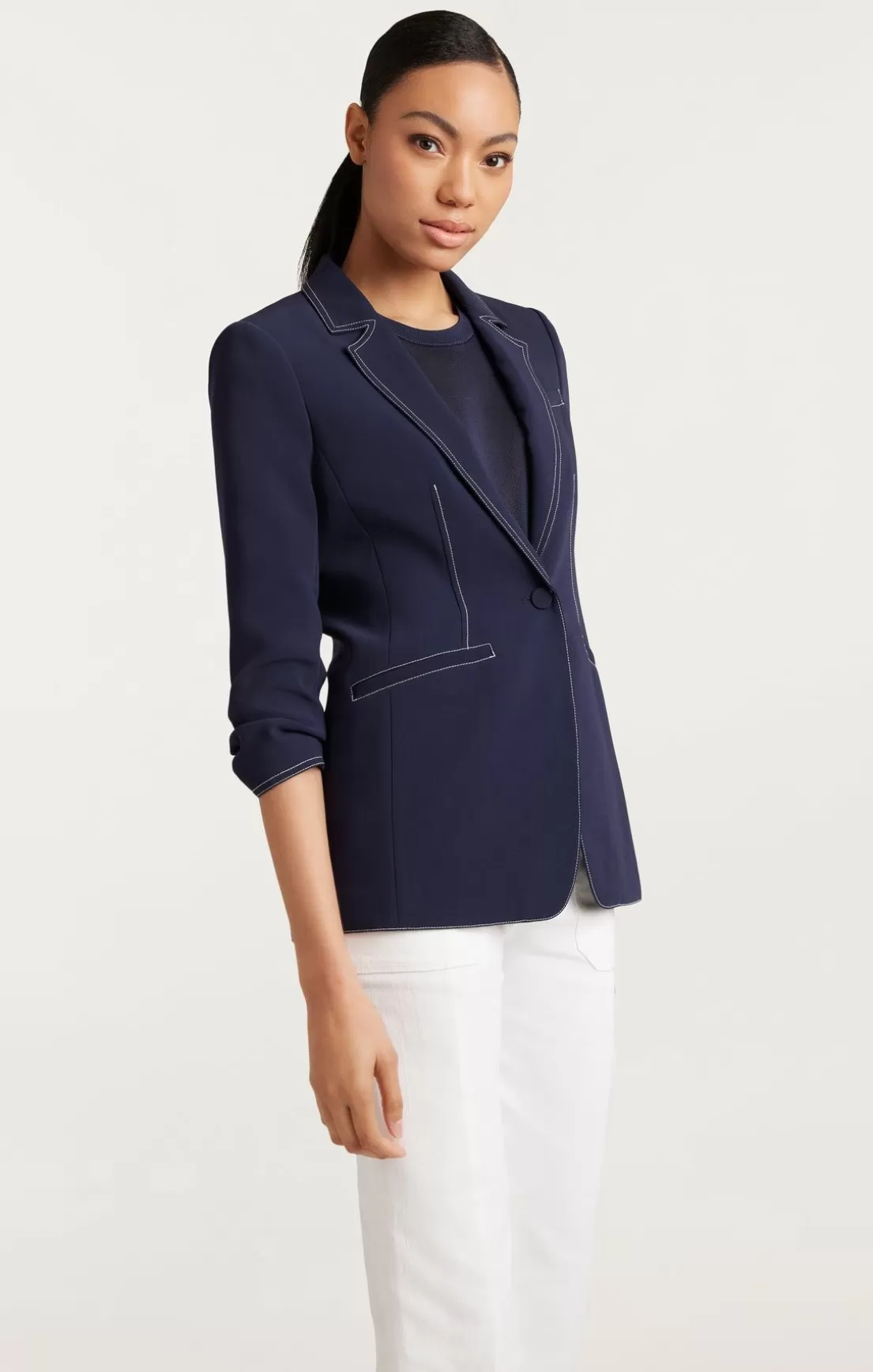 Crepe Khloe Blazer*Cinq à Sept Cheap