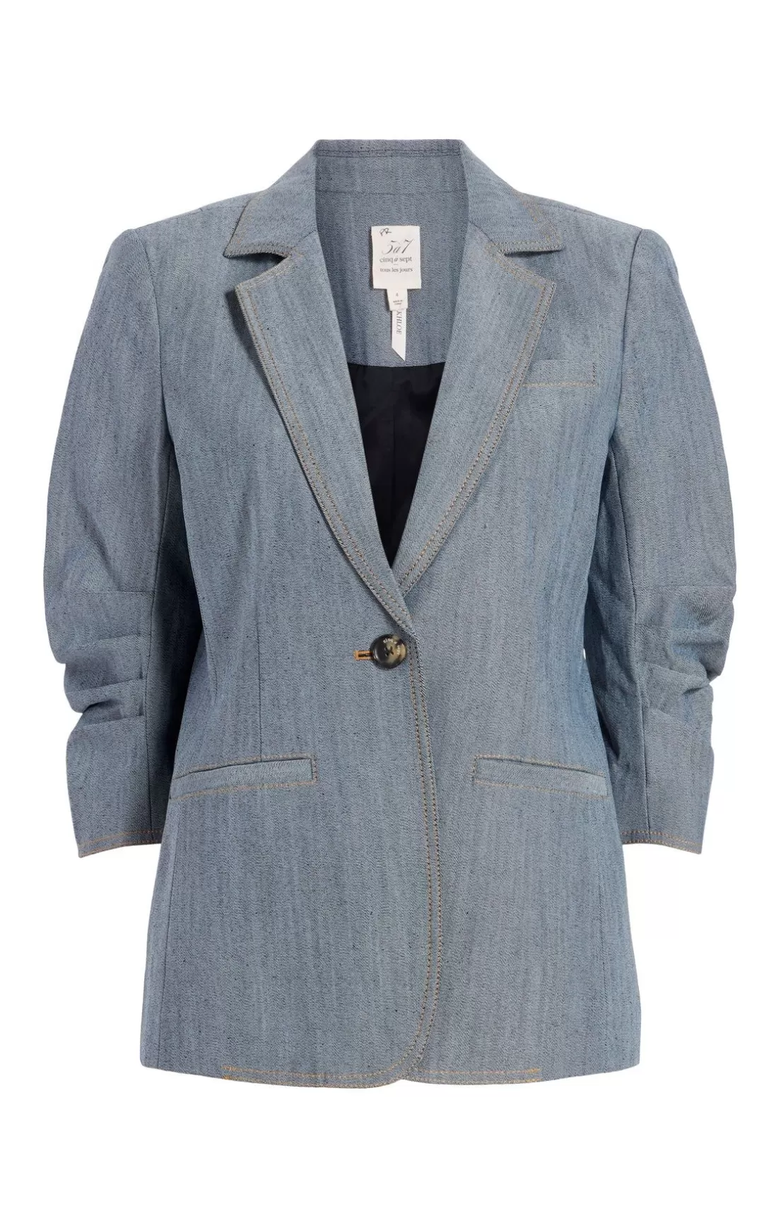 Denim Khloe Blazer*Cinq à Sept Flash Sale