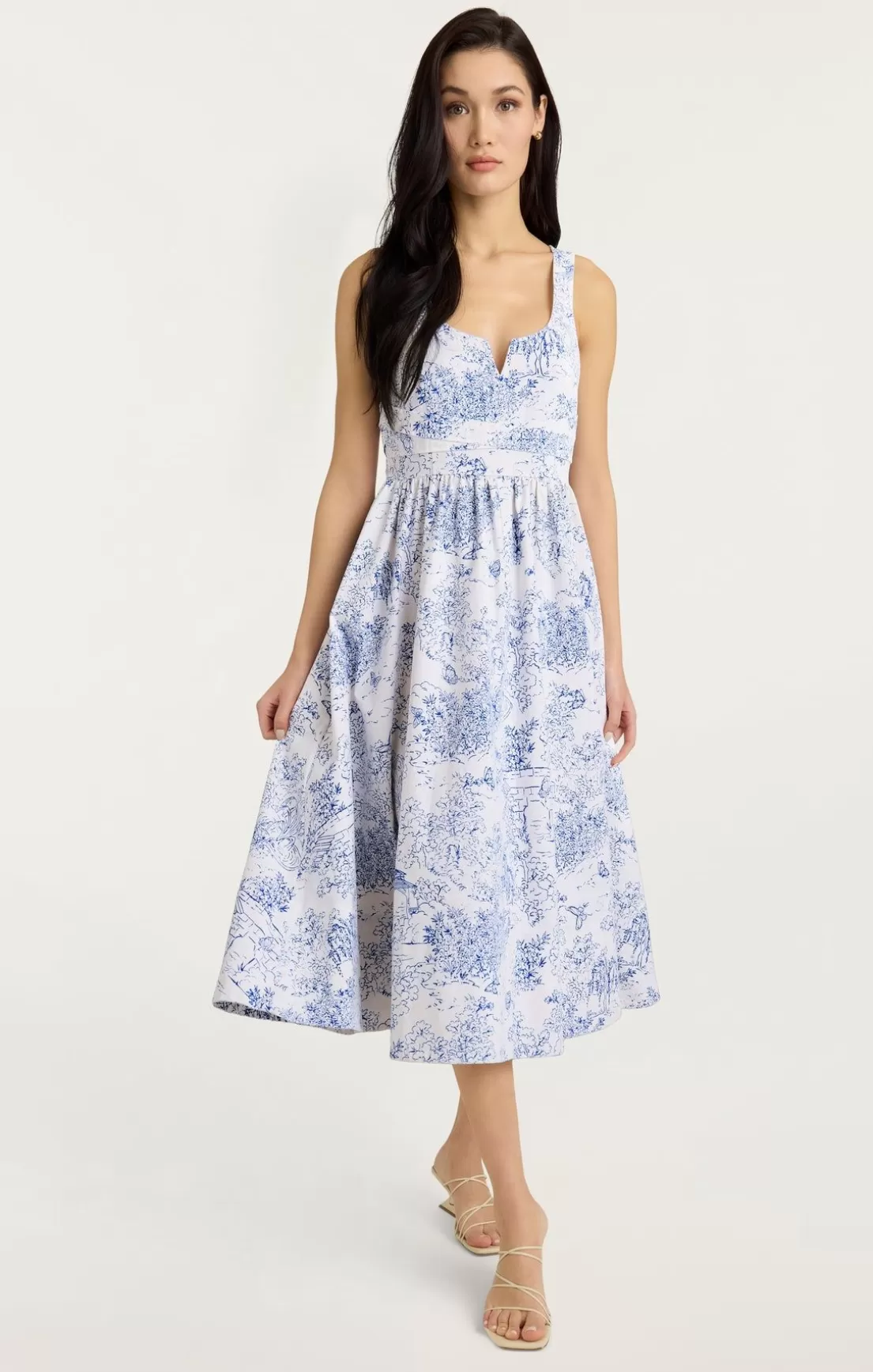 Garden Toile Ebba Dress*Cinq à Sept Cheap