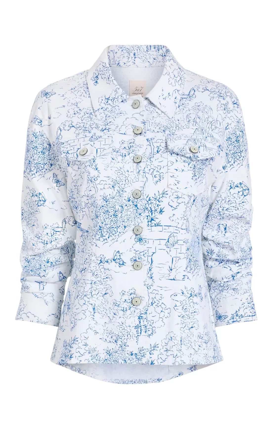 Garden Toile Scrunched Canyon Jacket*Cinq à Sept Shop