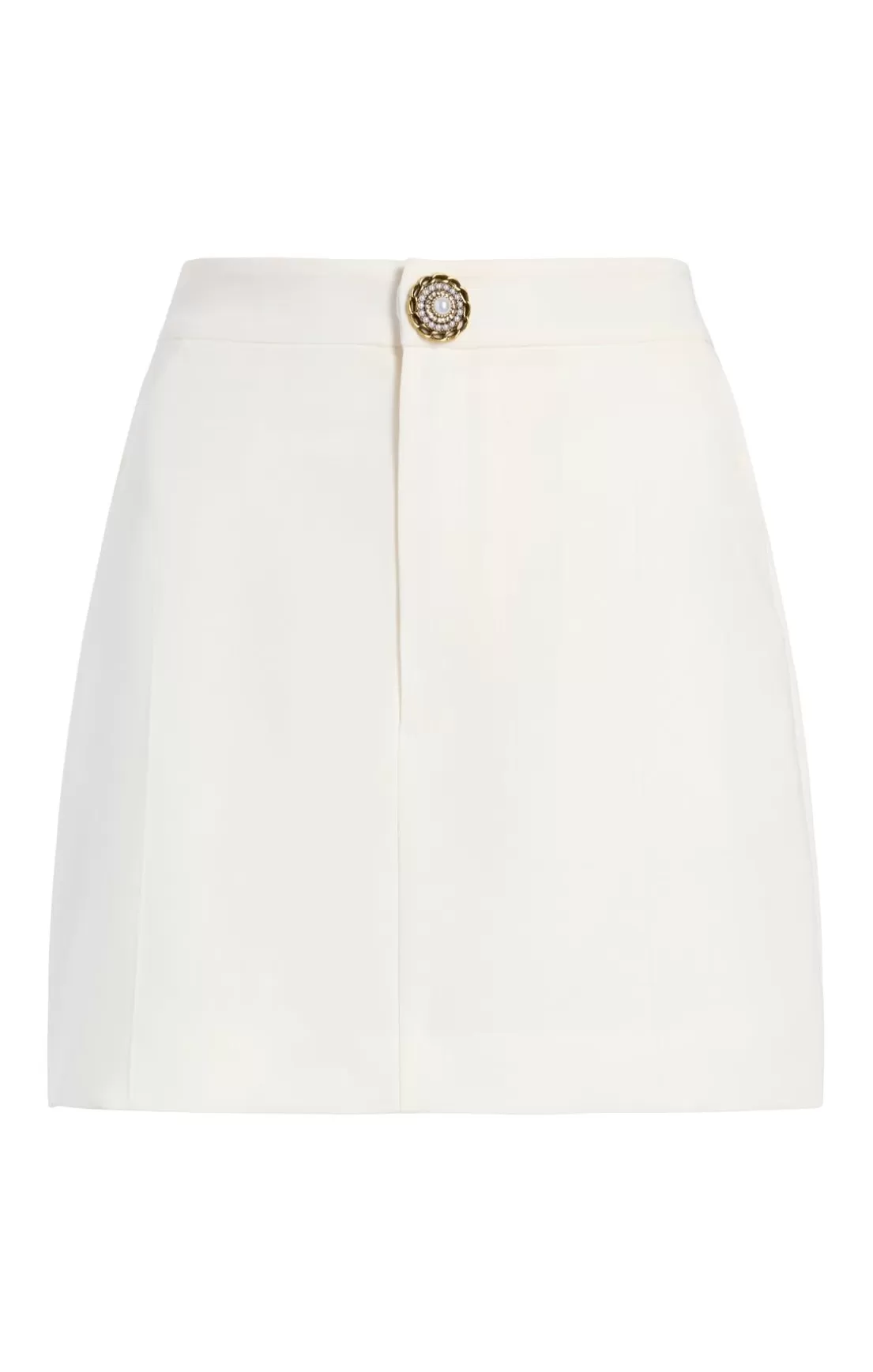 Gold Button Marie Skort*Cinq à Sept Discount