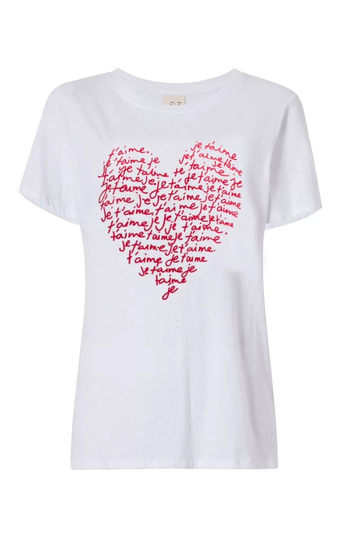 Je T'Aime Heart Tee*Cinq à Sept Sale