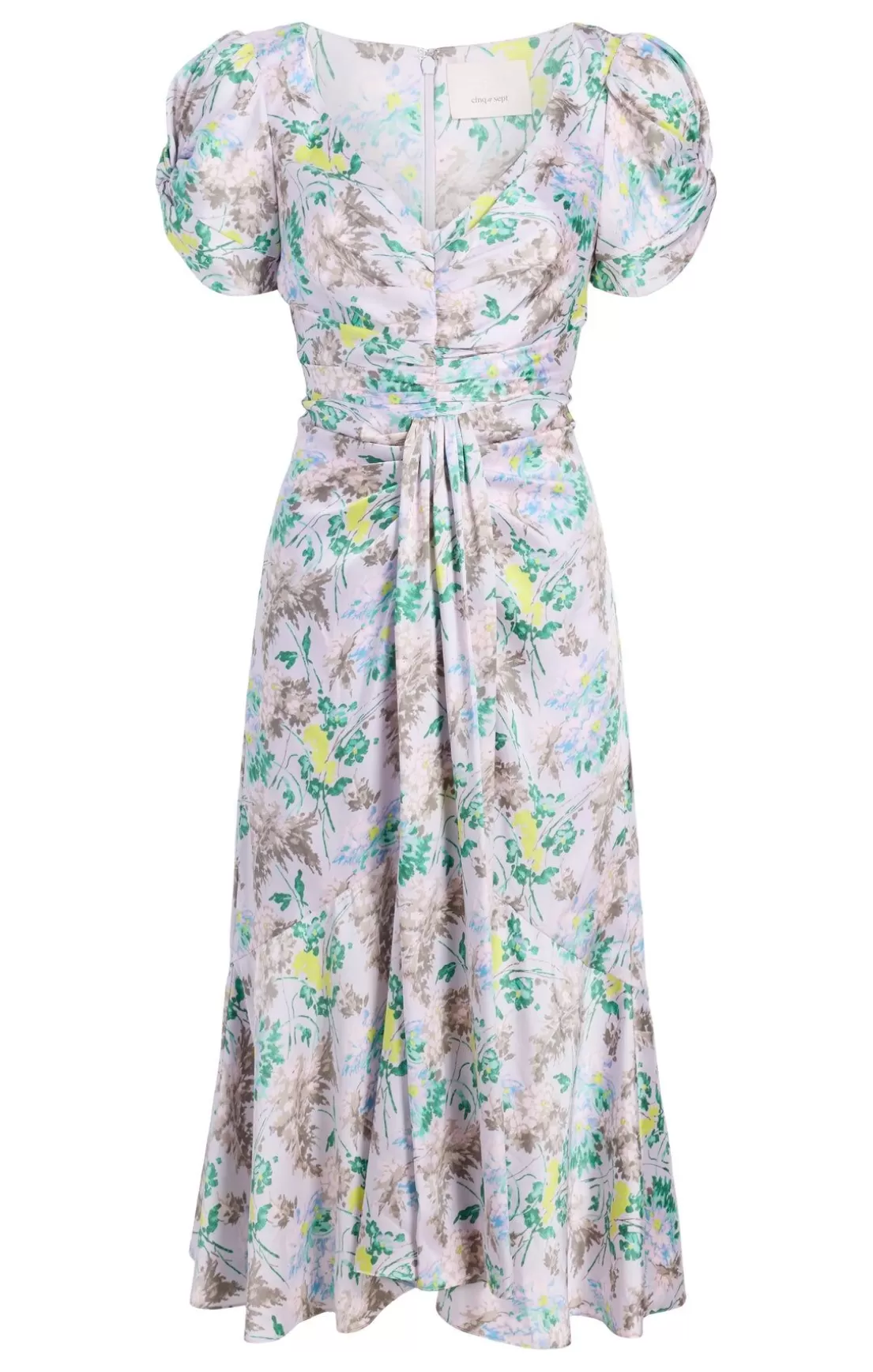 Light Washed Floral Walker Dress*Cinq à Sept Sale