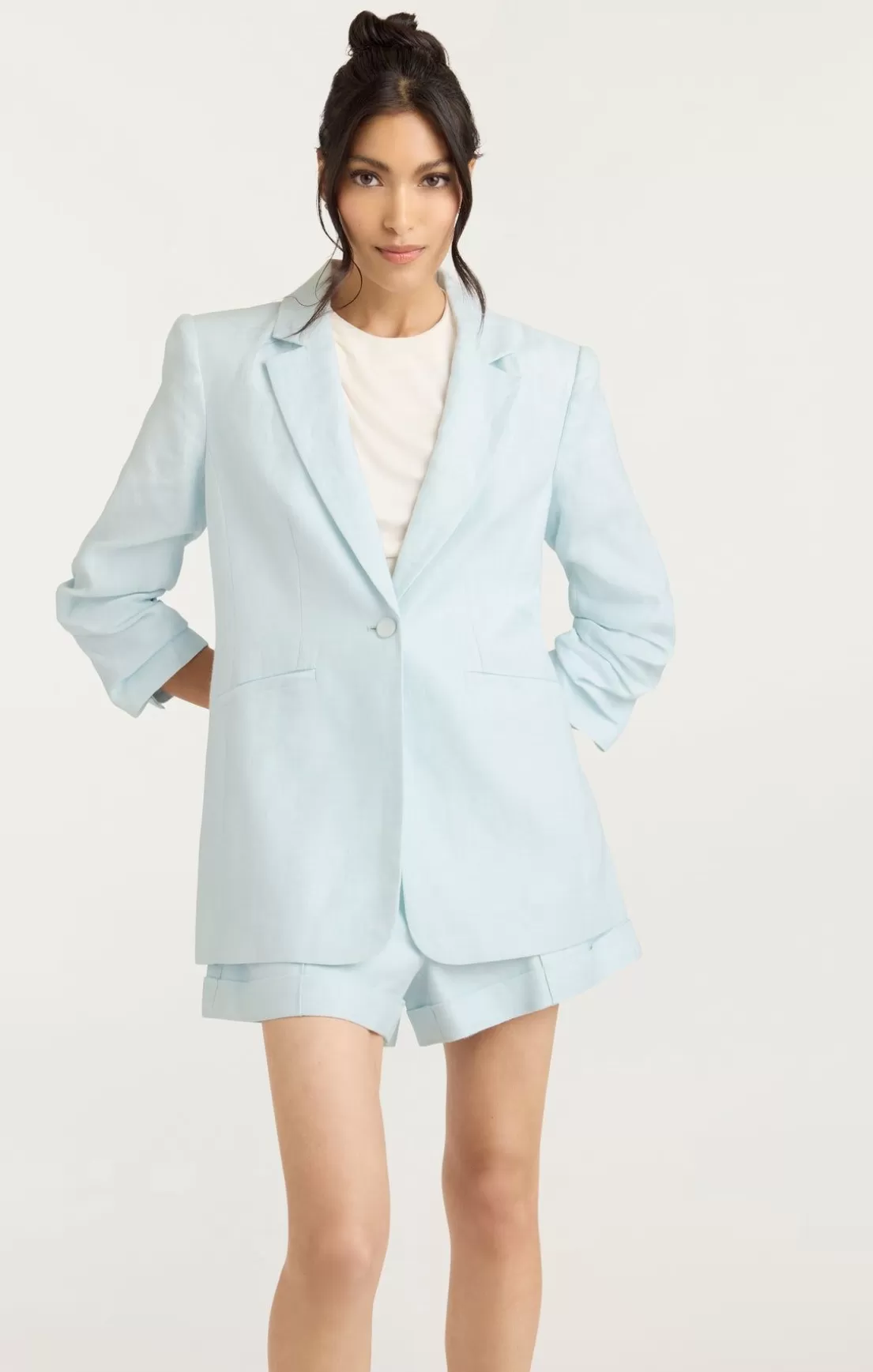 Linen Kylie Blazer*Cinq à Sept Cheap