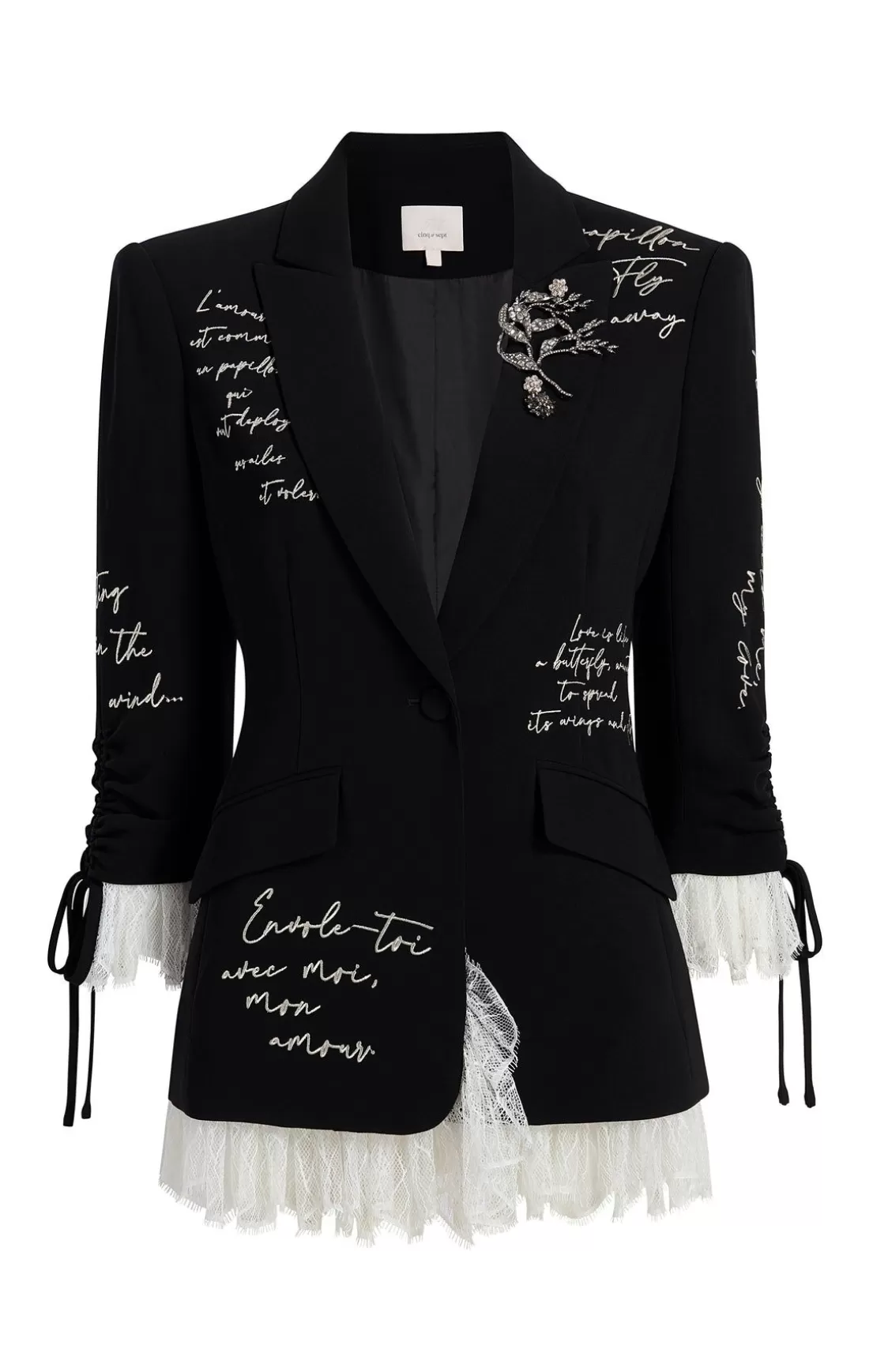 Mon Amour Embellished Roxie Blazer*Cinq à Sept Online