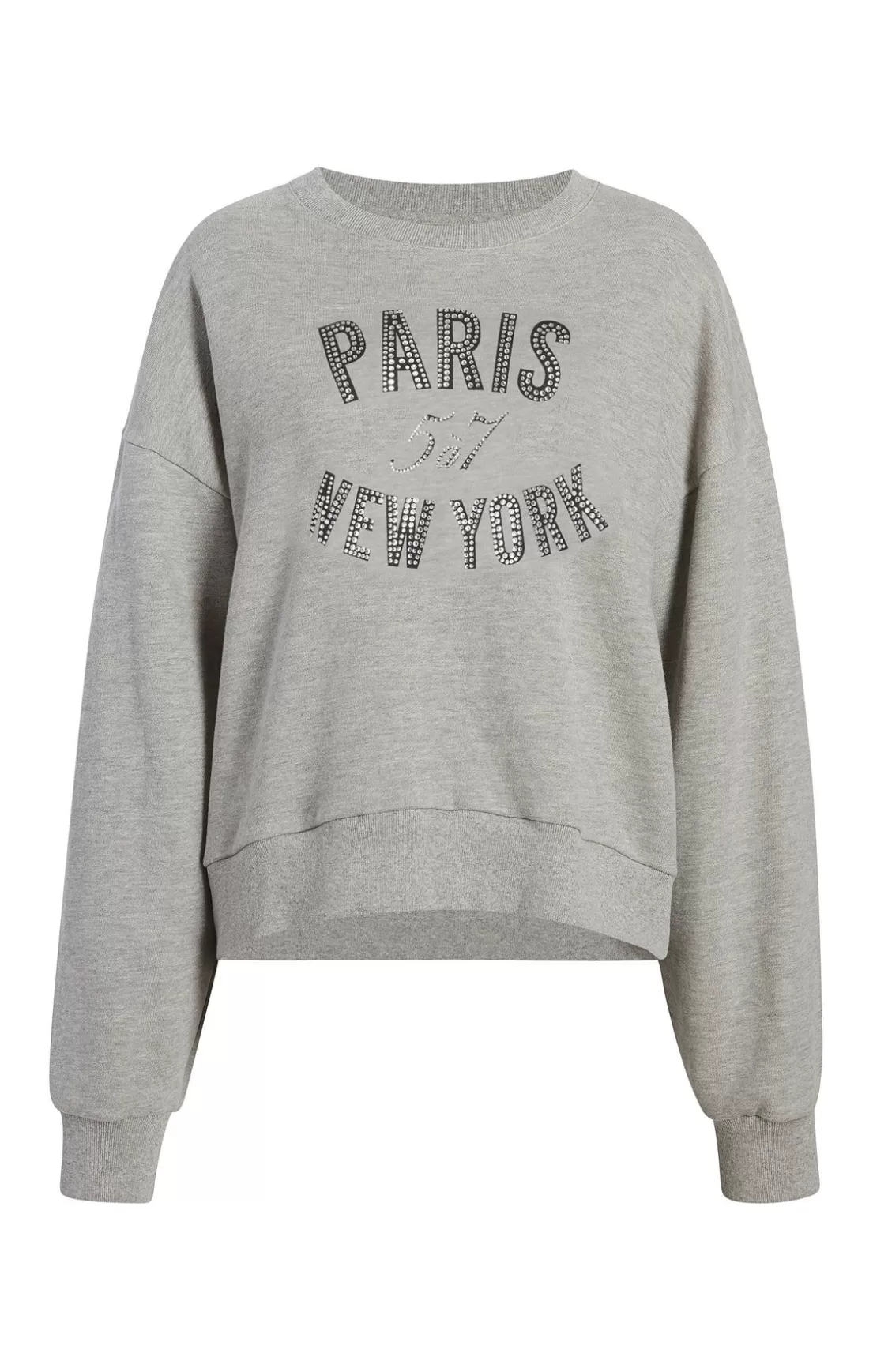 Rhinestone Paris New York Brandy Pullover*Cinq à Sept Outlet