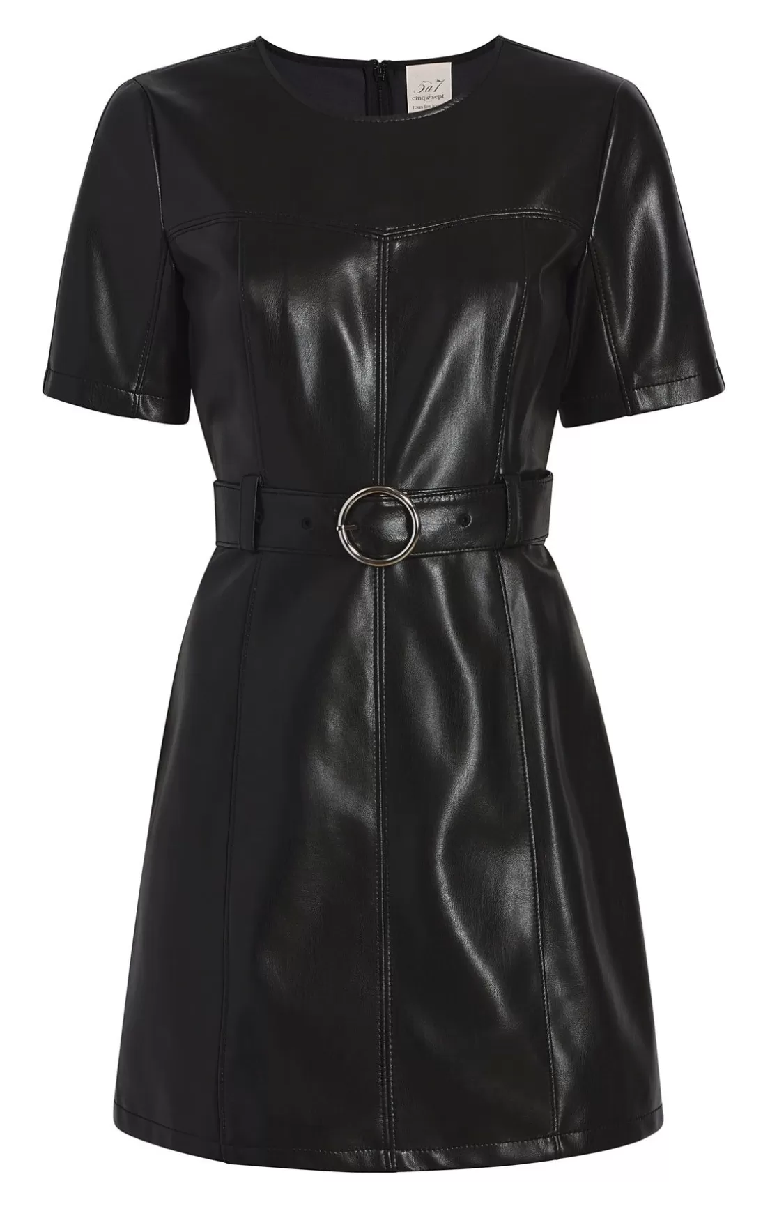 Vegan Leather Siv Dress*Cinq à Sept Discount