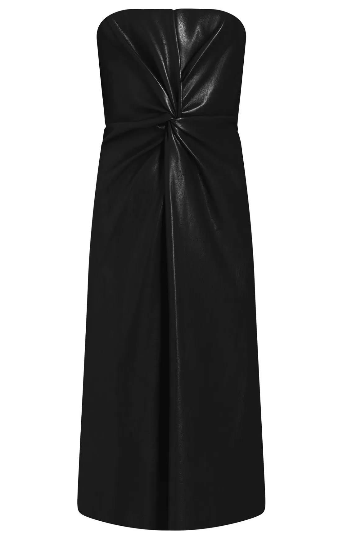 Vegan Leather Strapless Mckenna Dress*Cinq à Sept Best Sale